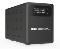 UPS (zasilacz awaryjny) Green Cell AVR UPS 1500VA 1000W PowerCore 12 VDC z LCD
